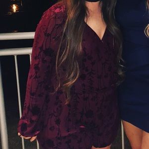 Velvet Romper